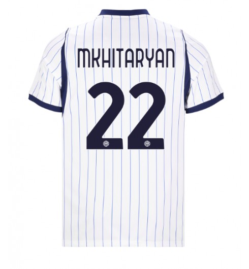 Inter Milan Henrikh Mkhitaryan #22 Venkovní Dres 2026-27 Krátký Rukáv Inter Milan Henrikh Mkhitaryan #22 Venkovní Dres 2026-27 Krátký Rukáv